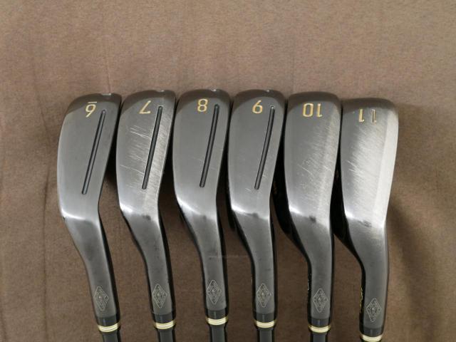 Iron set : Honma : ชุดเหล็ก Honma Beres Black Forged (ออกปี 2022 สวยมากๆ) มีเหล็ก 6-11 (6 ชิ้น เทียบเท่า 5-Pw) ก้าน ARMRQ MX Flex R2