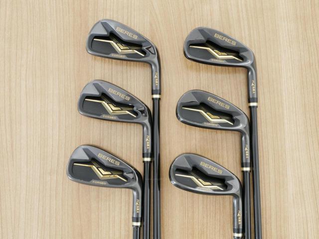 Iron set : Honma : ชุดเหล็ก Honma Beres Black Forged (ออกปี 2022 สวยมากๆ) มีเหล็ก 6-11 (6 ชิ้น เทียบเท่า 5-Pw) ก้าน ARMRQ MX Flex R2
