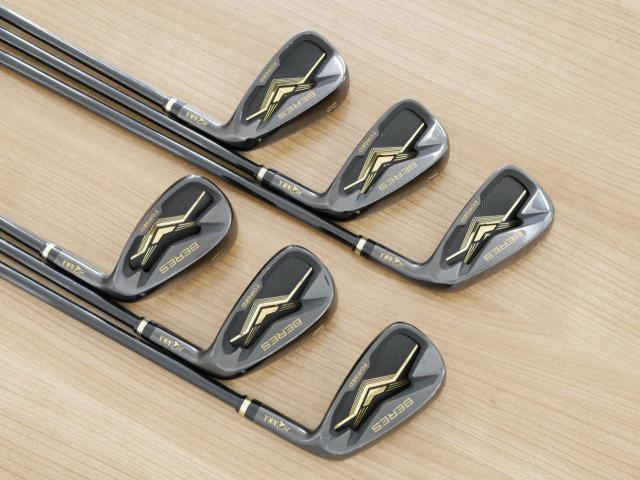 Iron set : Honma : ชุดเหล็ก Honma Beres Black Forged (ออกปี 2022 สวยมากๆ) มีเหล็ก 6-11 (6 ชิ้น เทียบเท่า 5-Pw) ก้าน ARMRQ MX Flex R2