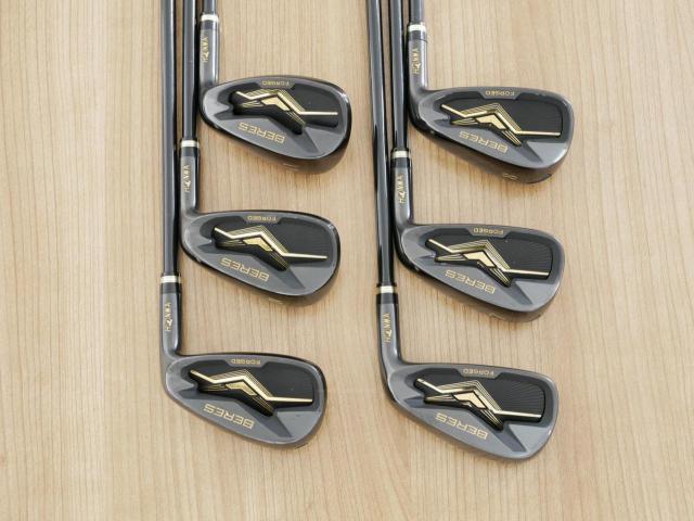 Iron set : Honma : ชุดเหล็ก Honma Beres Black Forged (ออกปี 2022 สวยมากๆ) มีเหล็ก 6-11 (6 ชิ้น เทียบเท่า 5-Pw) ก้าน ARMRQ MX Flex R2