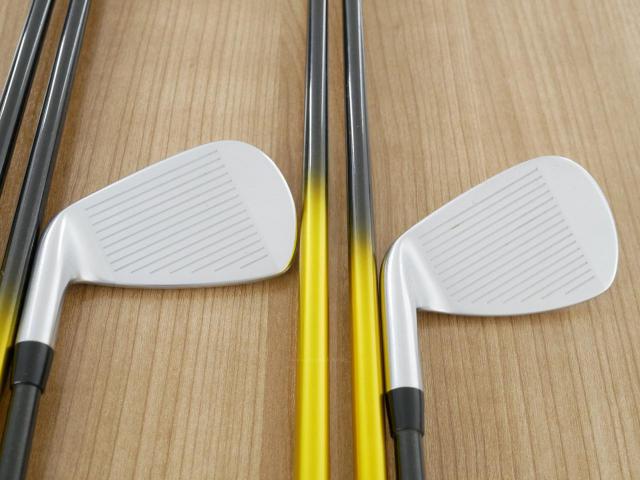 Iron set : XXIO : ชุดเหล็ก XXIO Forged 5 มีเหล็ก 5-Pw (6 ชิ้น) สุดยอดก้าน Quadra Fire Express MAX Iron WBQ 95 Flex SR
