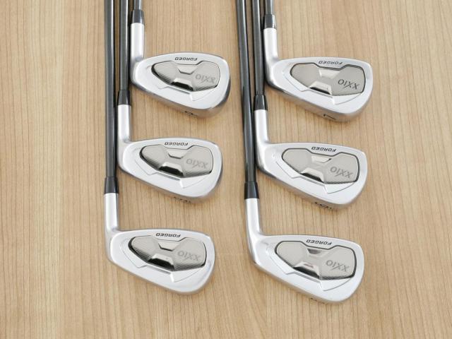 Iron set : XXIO : ชุดเหล็ก XXIO Forged 5 มีเหล็ก 5-Pw (6 ชิ้น) สุดยอดก้าน Quadra Fire Express MAX Iron WBQ 95 Flex SR