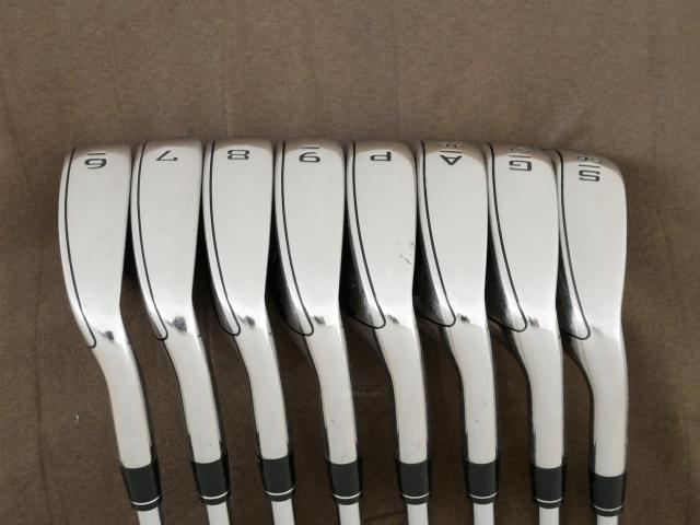 Iron set : Callaway : ชุดเหล็ก Callaway Rogue ST Max Fast (ออกปี 2022 ตีง่ายที่สุด ไกลสุดของ Callaway) มีเหล็ก 6-Pw,Aw,Gw,Sw (8 ชิ้น) ก้านเหล็ก NS Pro 850 NEO Flex S