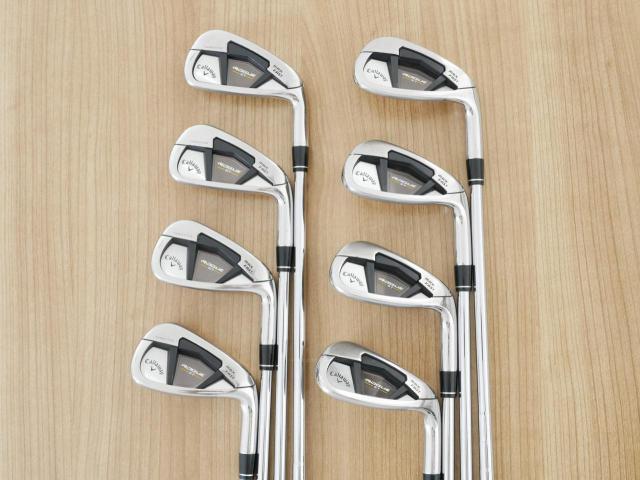 Iron set : Callaway : ชุดเหล็ก Callaway Rogue ST Max Fast (ออกปี 2022 ตีง่ายที่สุด ไกลสุดของ Callaway) มีเหล็ก 6-Pw,Aw,Gw,Sw (8 ชิ้น) ก้านเหล็ก NS Pro 850 NEO Flex S