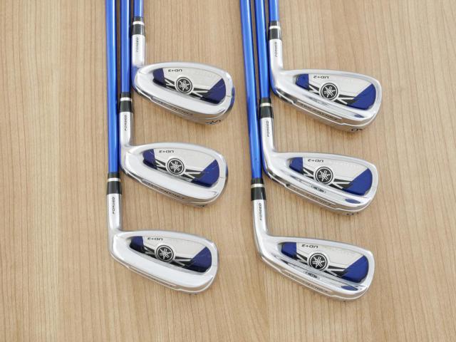 Iron set : Yamaha : ชุดเหล็ก Yamaha Inpres UD+2 (ปี 2018 ตีไกลที่สุด ไกลกว่าเหล็กทั่วไป 2 เบอร์) มีเหล็ก 7-Pw,Aw,As (6 ชิ้น) ก้านกราไฟต์ Flex SR