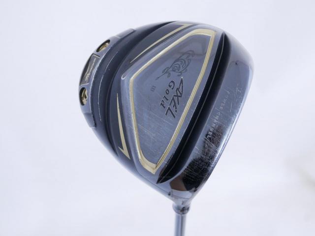 Driver : Tsuruya : Tsuruya AXEL Gold Premium III (รุ่นปี 2019 ตัวท๊อป หน้าเด้งสุดๆ COR 0.86 ของใหม่ 4 หมื่น) Loft 10.5 Flex R