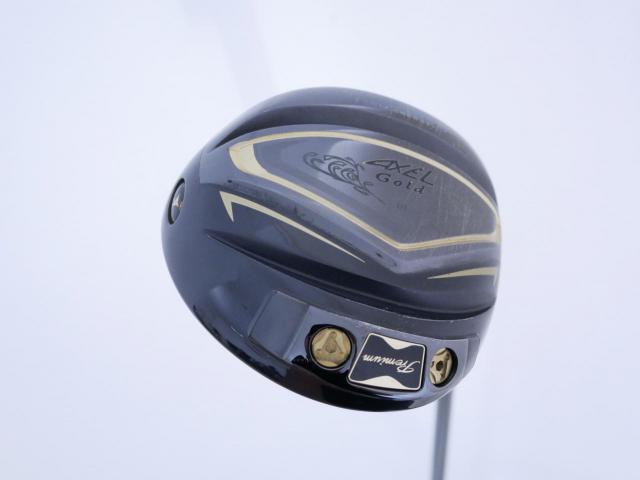 Driver : Tsuruya : Tsuruya AXEL Gold Premium III (รุ่นปี 2019 ตัวท๊อป หน้าเด้งสุดๆ COR 0.86 ของใหม่ 4 หมื่น) Loft 10.5 Flex R