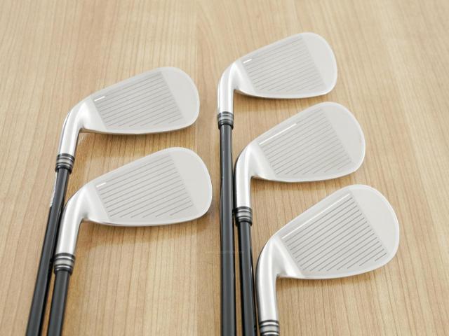 Iron set : XXIO : ชุดเหล็ก XXIO Cross (ออกปี 2019 ตีไกลที่สุดของที่สุดจาก XXIO หน้าเด้งสุดๆ) มีเหล็ก 7-Pw,Aw (5 ชิ้น ตีไกลกว่าปกติ 2 เบอร์) ก้านกราไฟต์ MH1000 Flex R