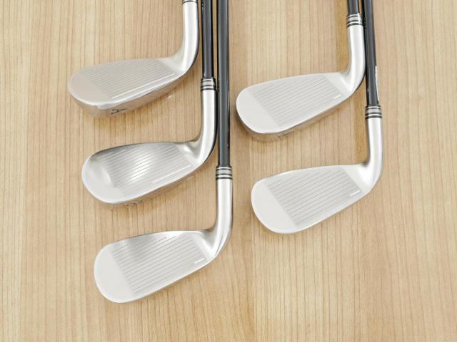 Iron set : XXIO : ชุดเหล็ก XXIO Cross (ออกปี 2019 ตีไกลที่สุดของที่สุดจาก XXIO หน้าเด้งสุดๆ) มีเหล็ก 7-Pw,Aw (5 ชิ้น ตีไกลกว่าปกติ 2 เบอร์) ก้านกราไฟต์ MH1000 Flex R