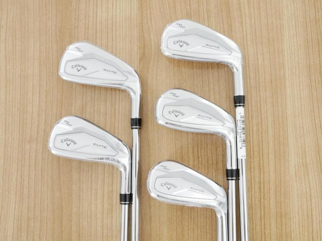 Iron set : Callaway : **ของใหม่ ยังไม่แกะพลาสติก** ชุดเหล็ก Callaway ELYTE Max Fast (ออกปี 2025 ตีง่ายมาก ไกล Japan Spec.) มีเหล็ก 6-Pw (5 ชิ้น) ก้านเหล็ก NS Pro ZELOS 7 Flex R