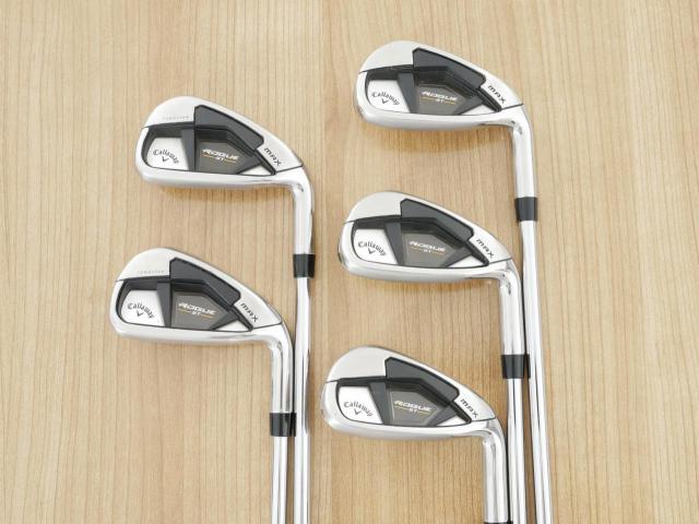 Iron set : Callaway : ชุดเหล็ก Callaway Rogue ST Max (ออกปี 2022 ตีง่าย ไกลมาก) มีเหล็ก 6-Pw (5 ชิ้น) ก้านเหล็ก Dynamic Gold 95 S200