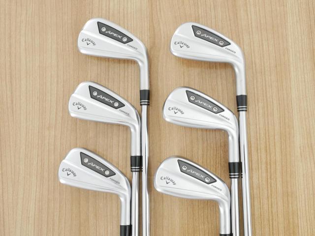 Iron set : Callaway : ชุดเหล็ก Callaway APEX Ai200 Forged (รุ่นล่าสุด ออกปี 2024) มีเหล็ก 5-Pw (6 ชิ้น) ก้านเหล็ก Project X LZ 115g 5.5 Flex S