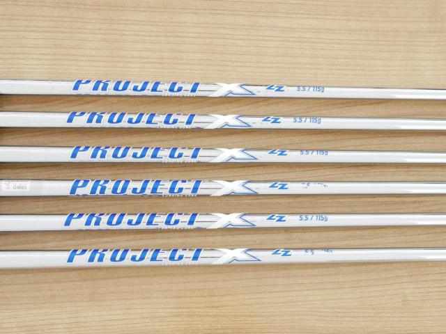 Iron set : Callaway : ชุดเหล็ก Callaway APEX Ai200 Forged (รุ่นล่าสุด ออกปี 2024) มีเหล็ก 5-Pw (6 ชิ้น) ก้านเหล็ก Project X LZ 115g 5.5 Flex S