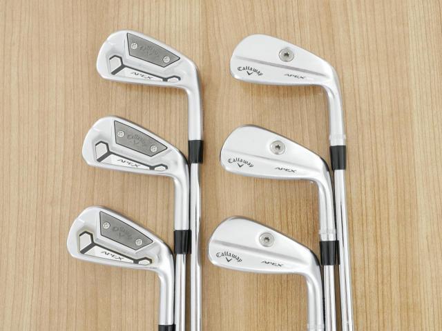 Iron set : Callaway : ชุดเหล็ก Callaway APEX TCB Combo Forged (รุ่นปี 2022) มีเหล็ก 5-Pw (6 ชิ้น) ก้านเหล็ก KBS Tour 120 Flex S