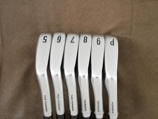 Iron set : Callaway : ชุดเหล็ก Callaway APEX TCB Combo Forged (รุ่นปี 2022) มีเหล็ก 5-Pw (6 ชิ้น) ก้านเหล็ก KBS Tour 120 Flex S