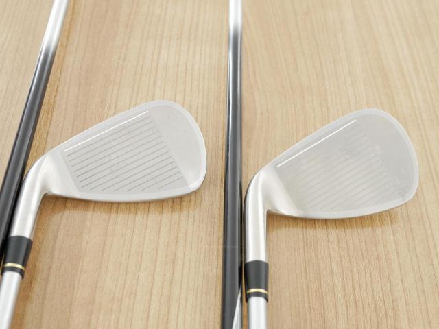 Iron set : Honma : ชุดเหล็ก Honma LB-515 (ใบใหญ่มาก หน้าเด้ง ตีง่ายมาก) มีเหล็ก 6-11,Sw (7 ชิ้น) ก้านกราไฟต์ LB-1000 Flex R