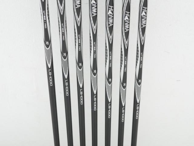 Iron set : Honma : ชุดเหล็ก Honma LB-515 (ใบใหญ่มาก หน้าเด้ง ตีง่ายมาก) มีเหล็ก 6-11,Sw (7 ชิ้น) ก้านกราไฟต์ LB-1000 Flex R