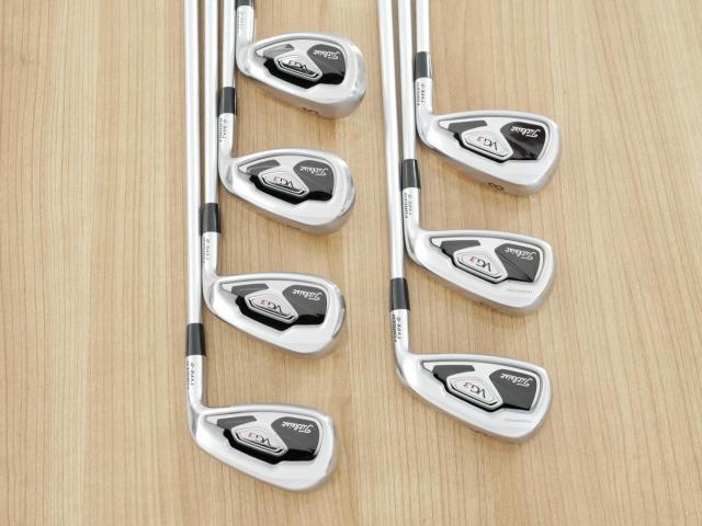 Iron set : Titleist : ชุดเหล็ก Titleist VG3 Type D Forged (ปี 2017 Japan Spec. ตีง่ายและไกลที่สุดของ Titleist) มีเหล็ก 6-Pw,Aw,Sw (7 ชิ้น) ก้านกราไฟต์ Mitsubishi VGI Flex R