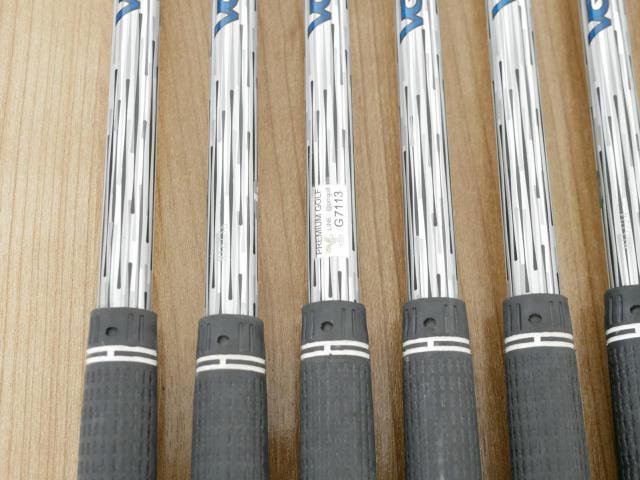 Iron set : Titleist : ชุดเหล็ก Titleist VG3 Type D Forged (ปี 2017 Japan Spec. ตีง่ายและไกลที่สุดของ Titleist) มีเหล็ก 6-Pw,Aw,Sw (7 ชิ้น) ก้านกราไฟต์ Mitsubishi VGI Flex R