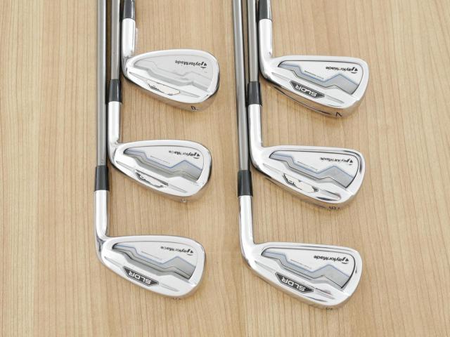 Iron set : Taylormade : ชุดเหล็ก Taylormade SLDR มีเหล็ก 5-Pw (6 ชิ้น) ก้านกราไฟต์ Flex R