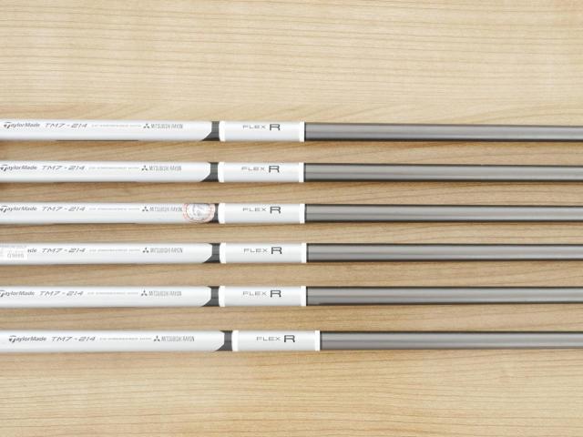 Iron set : Taylormade : ชุดเหล็ก Taylormade SLDR มีเหล็ก 5-Pw (6 ชิ้น) ก้านกราไฟต์ Flex R