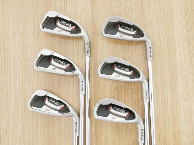 Iron set : Ping : ชุดเหล็ก Ping G20 (ใบใหญ่ ตีง่ายมาก) มีเหล็ก 5-Pw (6 ชิ้น) ก้านเหล็ก Ping CFS Flex R