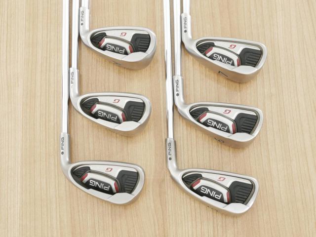 Iron set : Ping : ชุดเหล็ก Ping G20 (ใบใหญ่ ตีง่ายมาก) มีเหล็ก 5-Pw (6 ชิ้น) ก้านเหล็ก Ping CFS Flex R