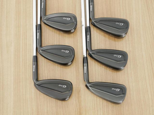 Iron set : Ping : ชุดเหล็ก Ping G710 (ปี 2021 Japan Spec. ใบใหญ่ ง่ายที่สุด ไกลที่สุดของ Ping) มีเหล็ก 5-Pw (6 ชิ้น) ก้านเหล็ก NS Pro Zelos 7 Flex R
