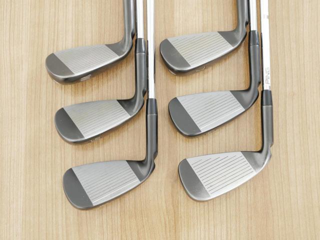 Iron set : Ping : ชุดเหล็ก Ping G710 (ปี 2021 Japan Spec. ใบใหญ่ ง่ายที่สุด ไกลที่สุดของ Ping) มีเหล็ก 5-Pw (6 ชิ้น) ก้านเหล็ก NS Pro Zelos 7 Flex R