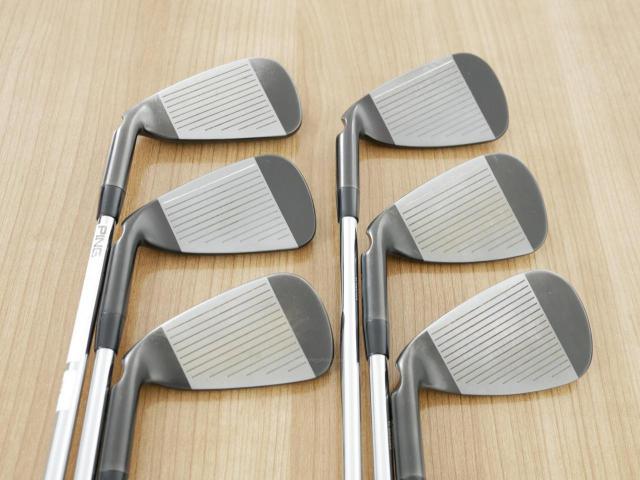 Iron set : Ping : ชุดเหล็ก Ping G710 (ปี 2021 Japan Spec. ใบใหญ่ ง่ายที่สุด ไกลที่สุดของ Ping) มีเหล็ก 5-Pw (6 ชิ้น) ก้านเหล็ก NS Pro Zelos 7 Flex R