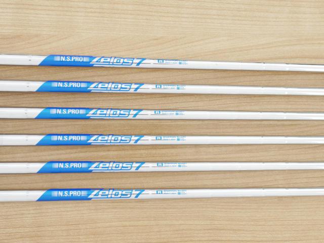 Iron set : Ping : ชุดเหล็ก Ping G710 (ปี 2021 Japan Spec. ใบใหญ่ ง่ายที่สุด ไกลที่สุดของ Ping) มีเหล็ก 5-Pw (6 ชิ้น) ก้านเหล็ก NS Pro Zelos 7 Flex R