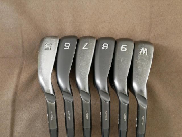 Iron set : Ping : ชุดเหล็ก Ping G710 (ปี 2021 Japan Spec. ใบใหญ่ ง่ายที่สุด ไกลที่สุดของ Ping) มีเหล็ก 5-Pw (6 ชิ้น) ก้านเหล็ก NS Pro Zelos 7 Flex R