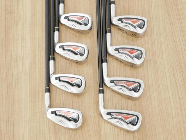 Iron set : Honma : ชุดเหล็ก Honma AMAZING Spec II (หน้าเด้ง โกงองศาสุดๆ ไกลที่สุด) มีเหล็ก 6-11,Aw,Sw (8 ชิ้น ระยะเทียบเท่า 5-Pw,Aw,Sw) ก้าน AMAZING SPEC Feather & Feather FLex R