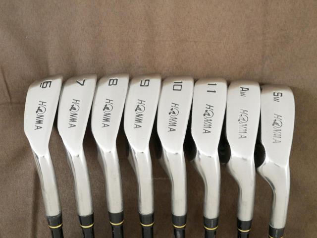 Iron set : Honma : ชุดเหล็ก Honma AMAZING Spec II (หน้าเด้ง โกงองศาสุดๆ ไกลที่สุด) มีเหล็ก 6-11,Aw,Sw (8 ชิ้น ระยะเทียบเท่า 5-Pw,Aw,Sw) ก้าน AMAZING SPEC Feather & Feather FLex R
