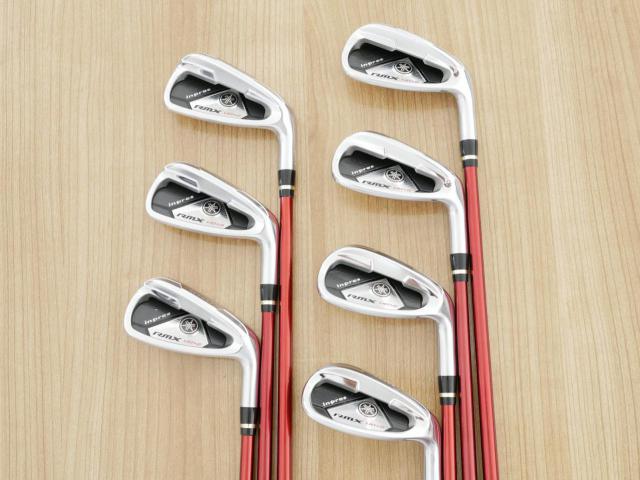 Iron set : Yamaha : ชุดเหล็ก Yamaha Inpres RMX UD+2 (ปี 2017 ตีไกลที่สุด ไกลกว่าเหล็กทั่วไป 2 เบอร์) มีเหล็ก 6-Pw,Aw,As (7 ชิ้น) ก้านกราไฟต์ Mitsubishi Bassara i50xct Flex R