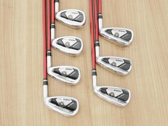 Iron set : Yamaha : ชุดเหล็ก Yamaha Inpres RMX UD+2 (ปี 2017 ตีไกลที่สุด ไกลกว่าเหล็กทั่วไป 2 เบอร์) มีเหล็ก 6-Pw,Aw,As (7 ชิ้น) ก้านกราไฟต์ Mitsubishi Bassara i50xct Flex R
