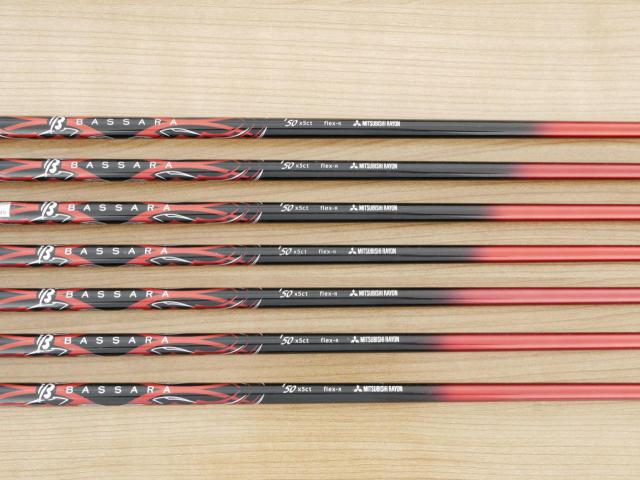 Iron set : Yamaha : ชุดเหล็ก Yamaha Inpres RMX UD+2 (ปี 2017 ตีไกลที่สุด ไกลกว่าเหล็กทั่วไป 2 เบอร์) มีเหล็ก 6-Pw,Aw,As (7 ชิ้น) ก้านกราไฟต์ Mitsubishi Bassara i50xct Flex R