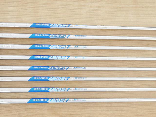 Iron set : Mizuno : ชุดเหล็ก Mizuno JPX 200X Forged มีเหล็ก 6-Pw,Pg,Gw,Sw (8 ชิ้น) ก้านเหล็ก NS Pro ZELOS 7 Flex S