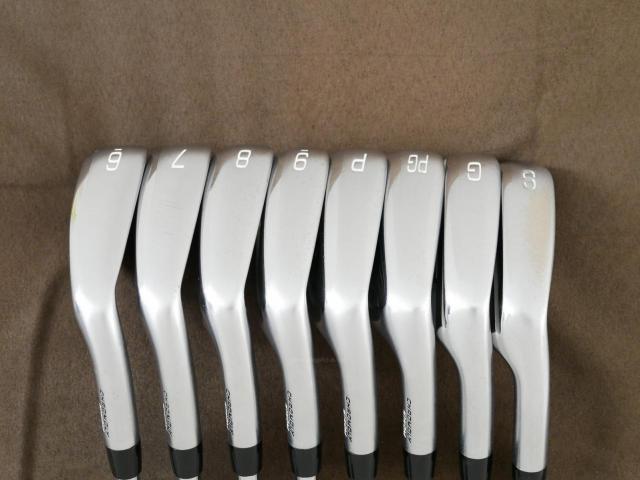 Iron set : Mizuno : ชุดเหล็ก Mizuno JPX 200X Forged มีเหล็ก 6-Pw,Pg,Gw,Sw (8 ชิ้น) ก้านเหล็ก NS Pro ZELOS 7 Flex S