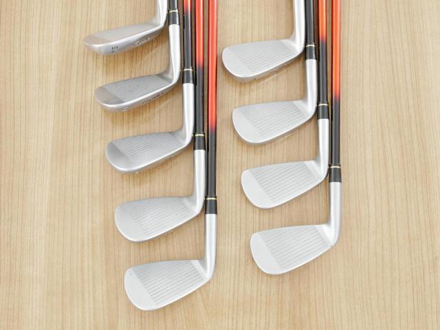 Iron set : Honma : ชุดเหล็ก Honma Tour World TW717P (Forged) มีเหล็ก 4-11,Sw (9 ชิ้น) ก้านกราไฟต์ Honma ARMRQ 8 (54) Flex R (2 ดาว)