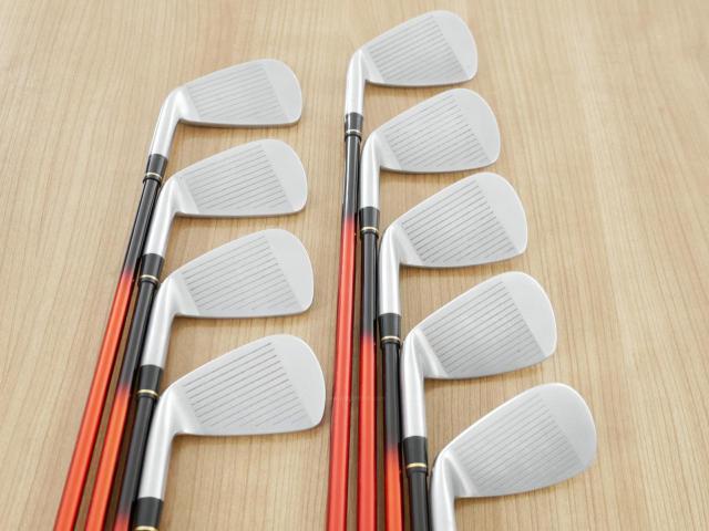 Iron set : Honma : ชุดเหล็ก Honma Tour World TW717P (Forged) มีเหล็ก 4-11,Sw (9 ชิ้น) ก้านกราไฟต์ Honma ARMRQ 8 (54) Flex R (2 ดาว)