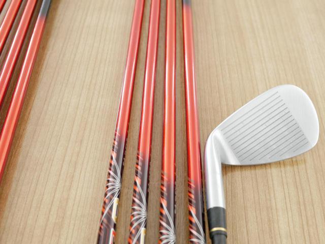 Iron set : Honma : ชุดเหล็ก Honma Tour World TW717P (Forged) มีเหล็ก 4-11,Sw (9 ชิ้น) ก้านกราไฟต์ Honma ARMRQ 8 (54) Flex R (2 ดาว)