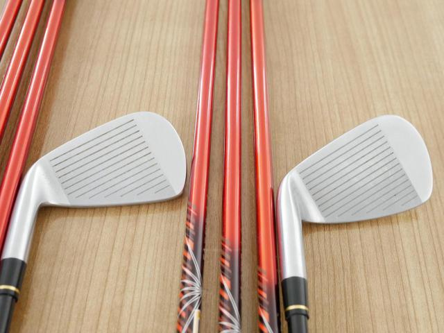 Iron set : Honma : ชุดเหล็ก Honma Tour World TW717P (Forged) มีเหล็ก 4-11,Sw (9 ชิ้น) ก้านกราไฟต์ Honma ARMRQ 8 (54) Flex R (2 ดาว)