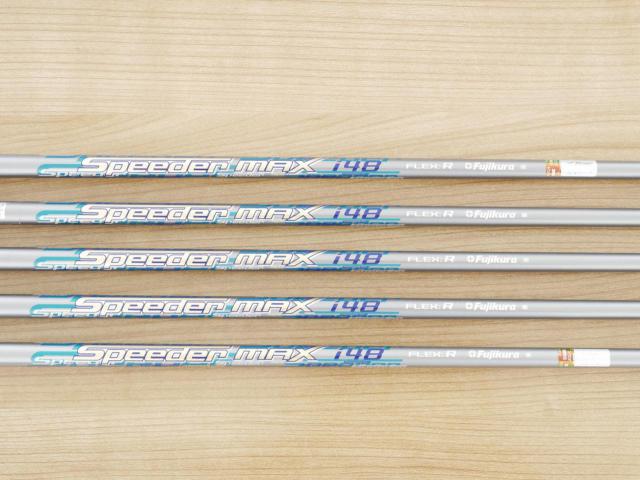 Iron set : Mizuno : ชุดเหล็ก Mizuno JPX DC-MAX (ตีง่าย ไกลมาก) มีเหล็ก 7-Pw,Pg (5 ชิ้น) ก้านกราไฟต์ Fujikura Speeder MAX i48 Flex R