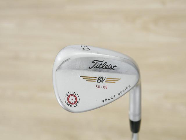 Wedge : Other : Wedge Titleist Vokey Design SPIN MILLED Loft 50 ก้านเหล็ก Dynamic Gold Wedge Flex