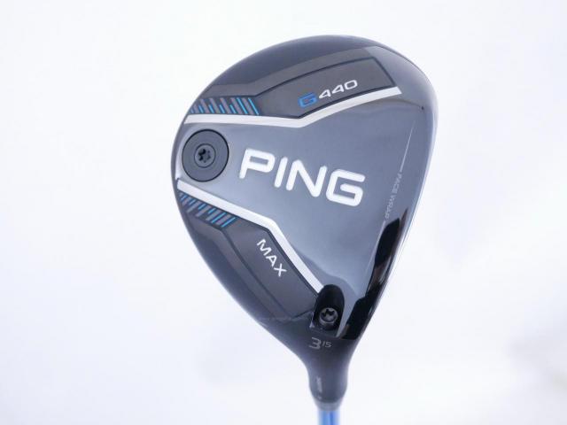 Fairway Wood : Ping : หัวไม้ 3 Ping G440 Max (รุ่นล่าสุด ปี 2025) Loft 15 ก้าน Ping Alta J CB Flex SR