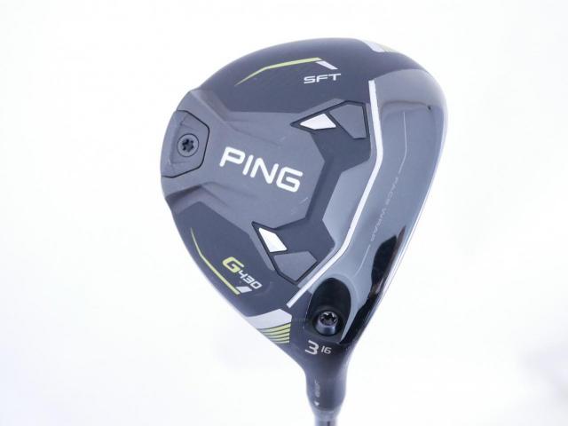 Fairway Wood : Ping : หัวไม้ 3 Ping G430 SFT (รุ่นปี 2023) Loft 16 ก้าน Ping Alta J CB Flex R