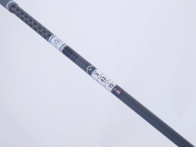 Fairway Wood : callaway : หัวไม้ 3 Callaway Paradym AI Smoke MAX (รุ่นปี 2024 Japan Spec.) Loft 15 ก้าน Mitsubishi TENSEI 50 Flex S
