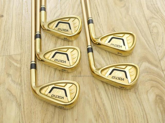 Iron set : Katana : ชุดเหล็ก Katana Voltio IV G Series II (ปี 2017) มีเหล็ก 6-Pw (5 ชิ้น) ก้านกราไฟต์ Fujikura Speeder 550 Flex R