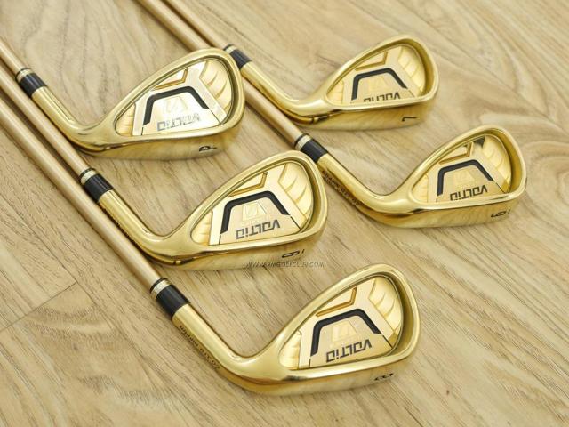 Iron set : Katana : ชุดเหล็ก Katana Voltio IV G Series II (ปี 2017) มีเหล็ก 6-Pw (5 ชิ้น) ก้านกราไฟต์ Fujikura Speeder 550 Flex R